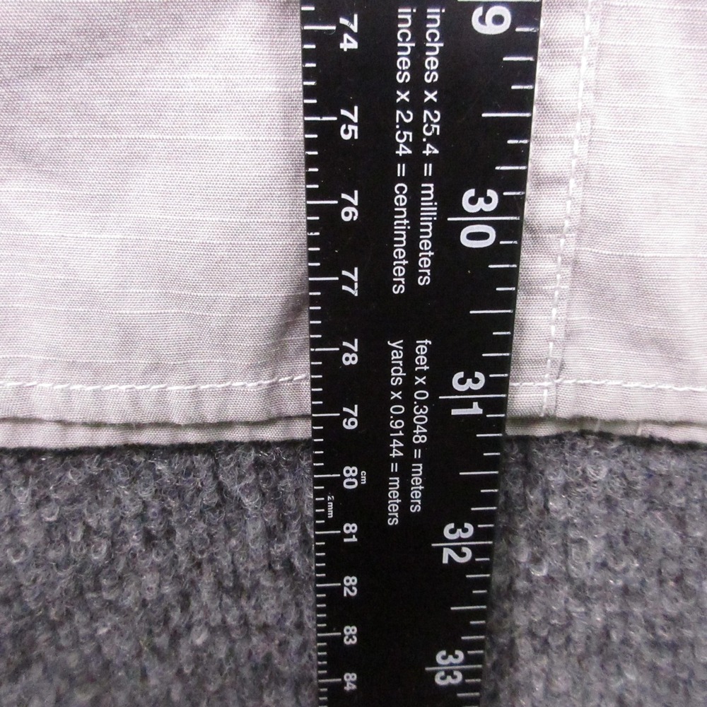 Jeans By Buffalo Shirt Mens XL Gray Stripe Short Sleeve Button Front Pockets - Picture 6 of 6